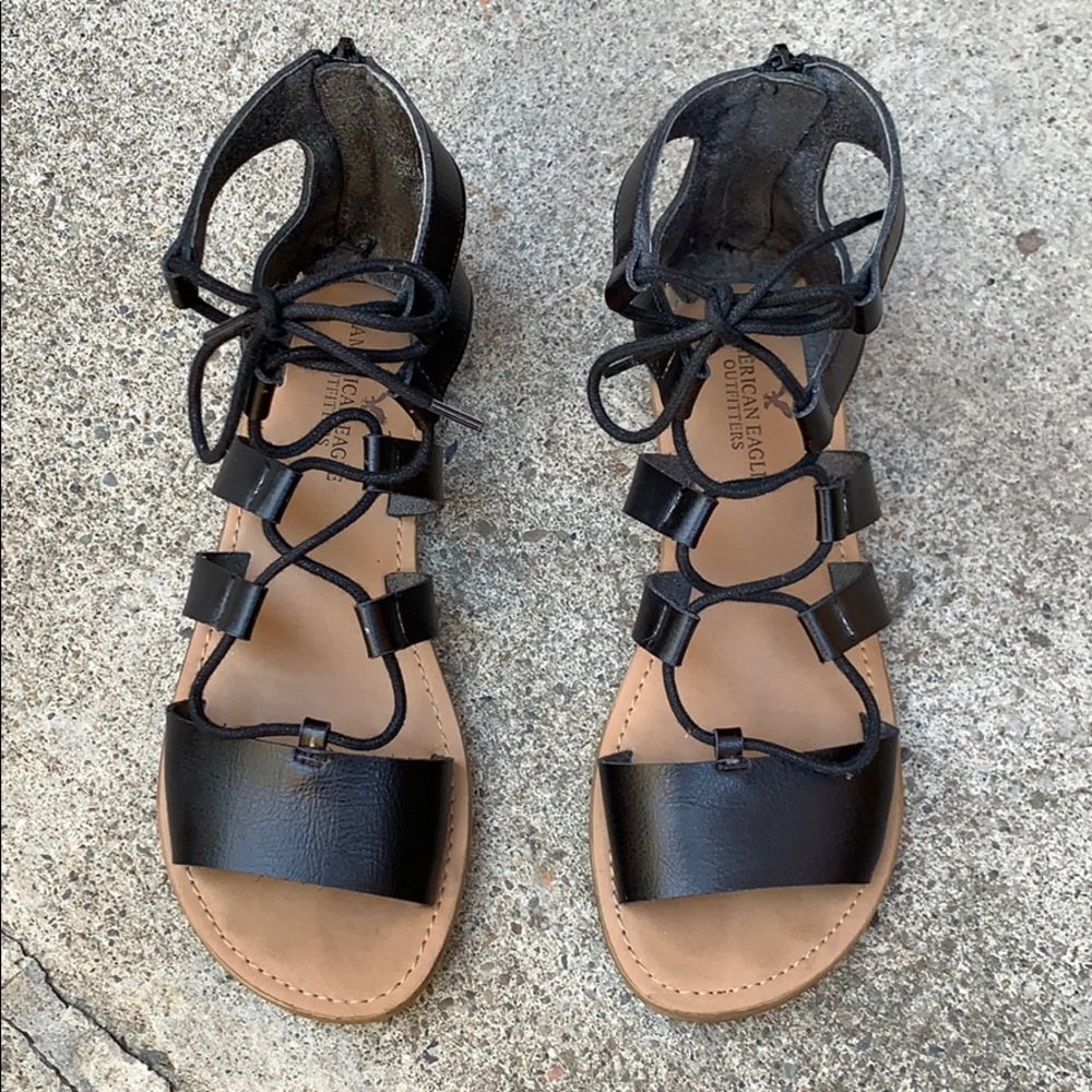 Black sandals